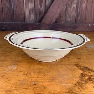 Vtg Johnson Bros Art Deco Vegatable Serving Bowl